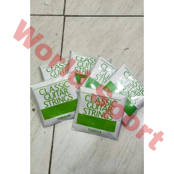 Senar Gitar YAMAHA 1Set - Tali Gitar YAMAHA   String Dan Nylon Akustik - Nylon