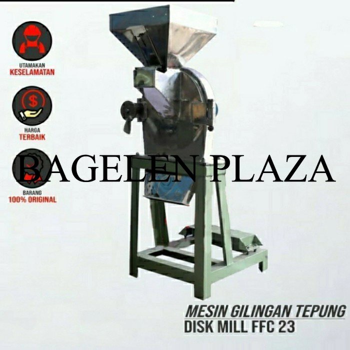 Obral Mesin Giling Tepung FFC 23 Stainless Steel Body Only Disk Mill FFC23