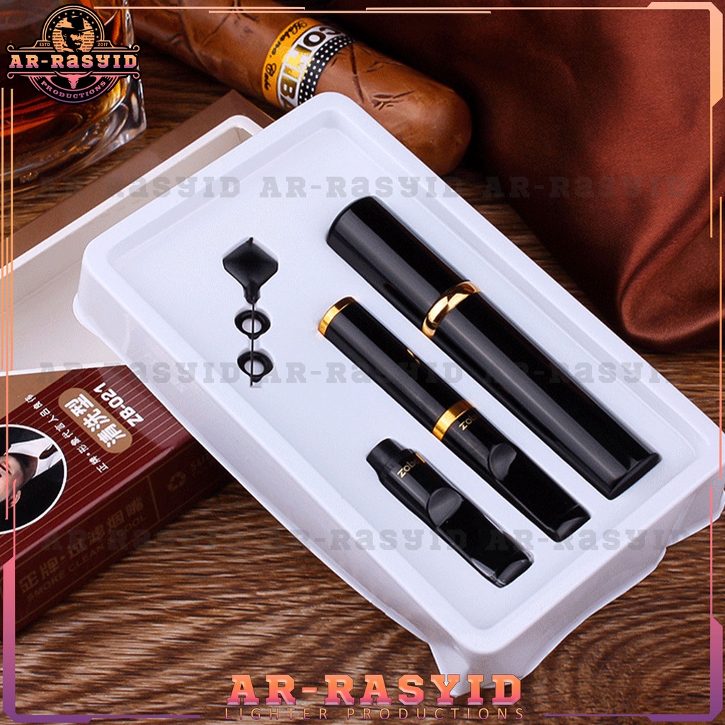 TERBARU! Pipa Rk Zobo Super Cigarrr Holder ZB-021 BISA COD!