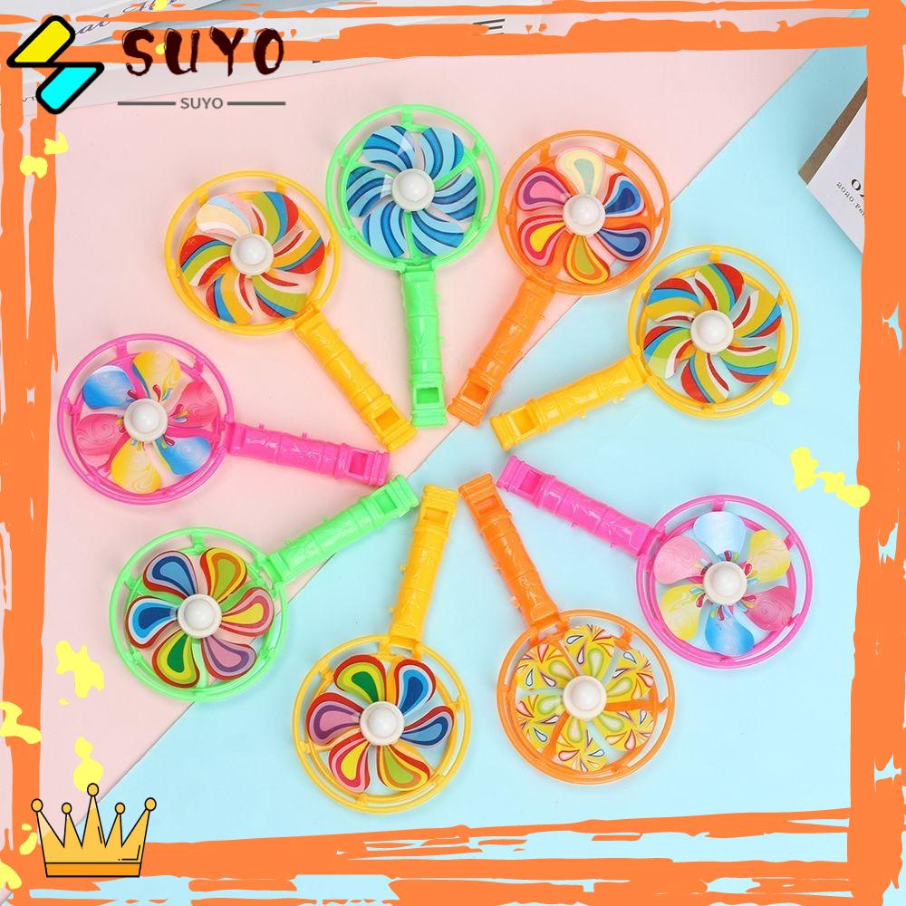 Suyo 20 Pcs Whistle Windmill Novelty Trick Hadiah Anak Pesta Ulang Tahun Decor Prank Maker