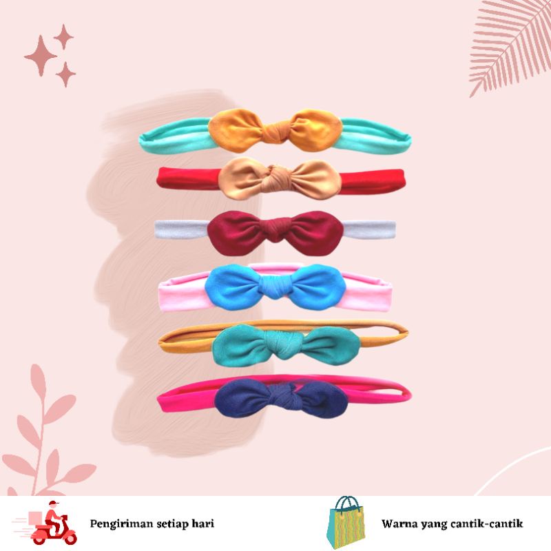 Bandana Bayi Comel/Bando Anak Perempuan/Bando Bayi