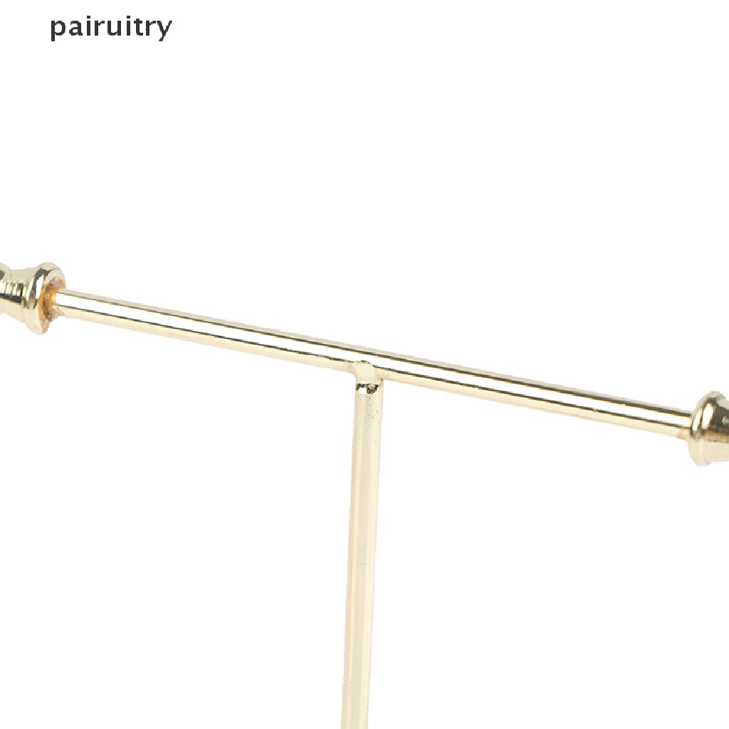 Prt Earrings Display Stand Rak Display Anting Emas Bentuk T Anting Showcase PRT