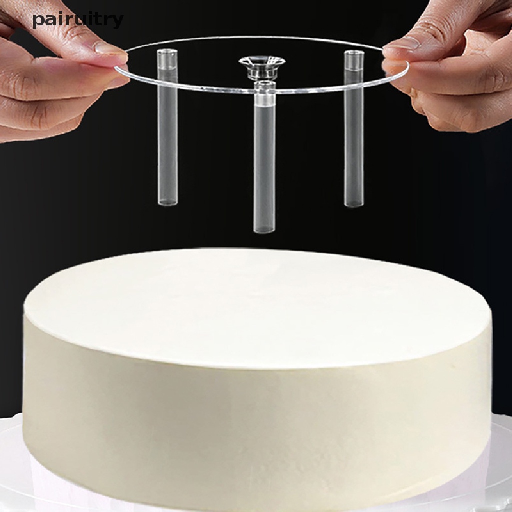 Prt Multi-layer Cake Support Set Frame Stand Kue Praktis Round Dessert Support PRT