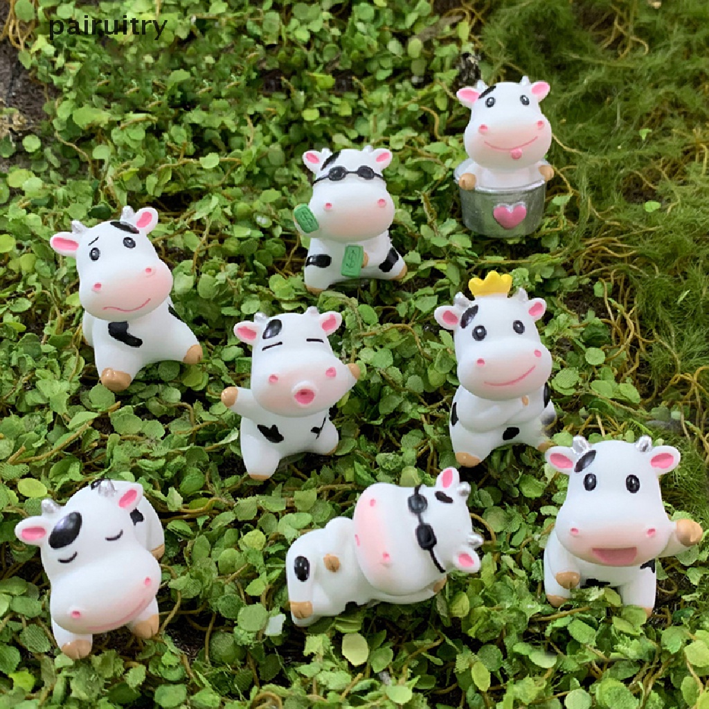 Prt Year of the Ox DIY Miniatur Peri Taman Hiasan Dekorasi Pot Craft 2021prt