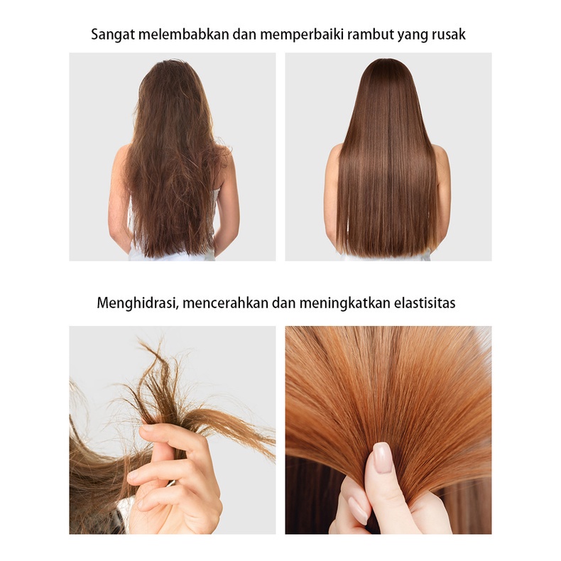 ORIGINAL IMAGE Hair Mask Smooth Moisten Hair Film Masker Rambut Treatment Creambath Hair Mask Pelurus Rambut Tanpa Catok