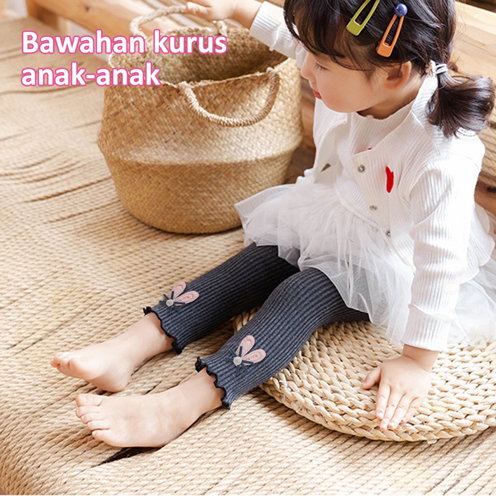 Ivorybaby Legging bayi anak perempuan katun Celana panjang anak cewek Leging bayi anak cewek