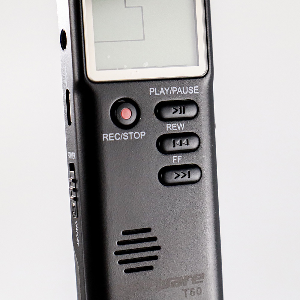 Taffware Perekam Suara Digital Voice Recorder 8GB - T60 - Black - OMSKGYBK