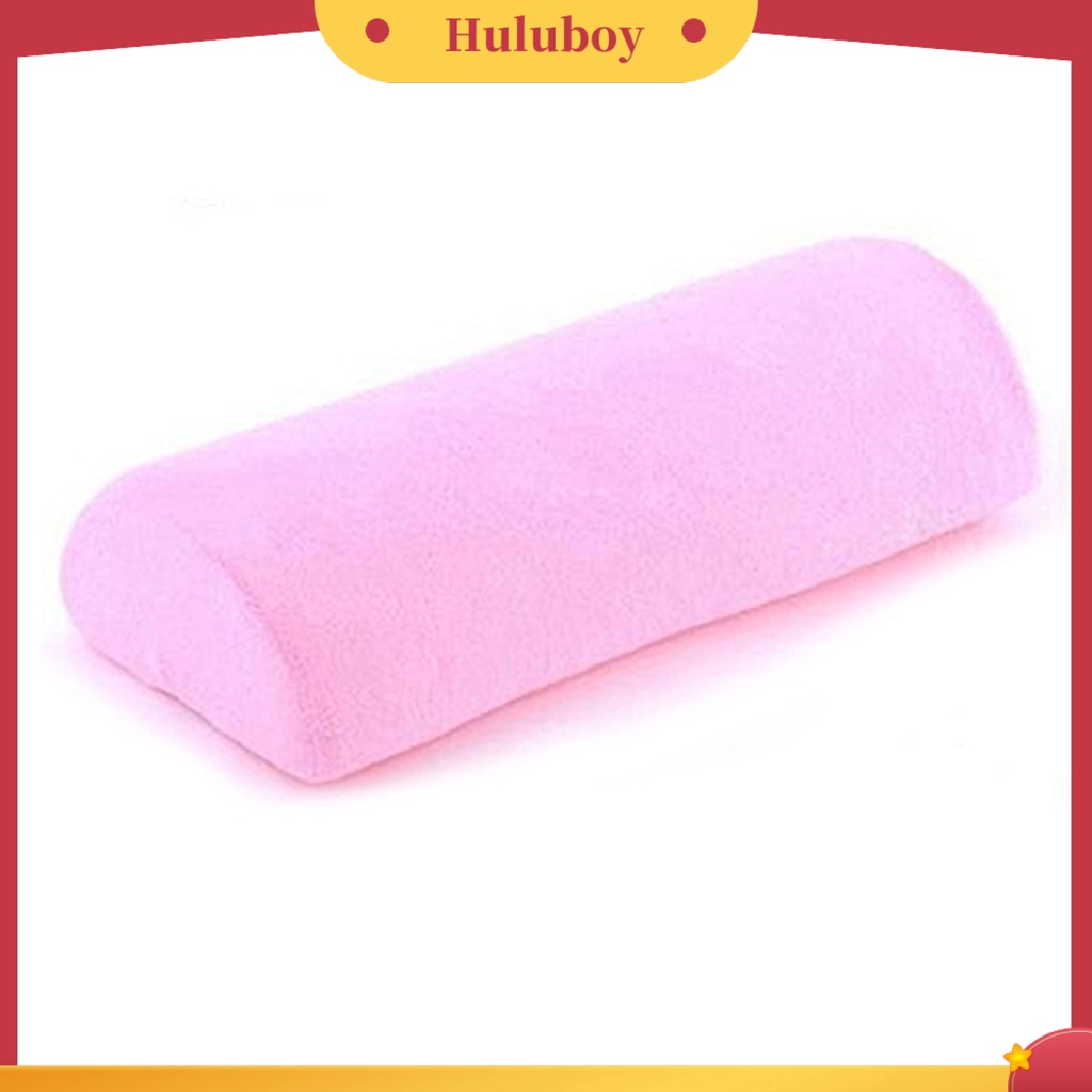 {In Stock} Professional Half Hand Cushion Rest Bantal Panjang Desain Nail Art Manicure Kolom Lembut