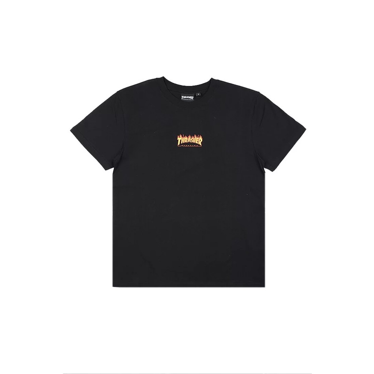 Thrasherr JLP Micro Flame Black Tee