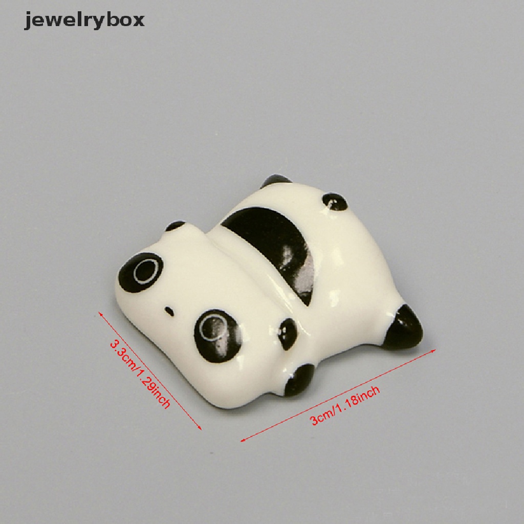 [jewelrybox] Chop Rest Tempat Keramik Panda Chops Rest Sumpit Alat Makan Stand Butik