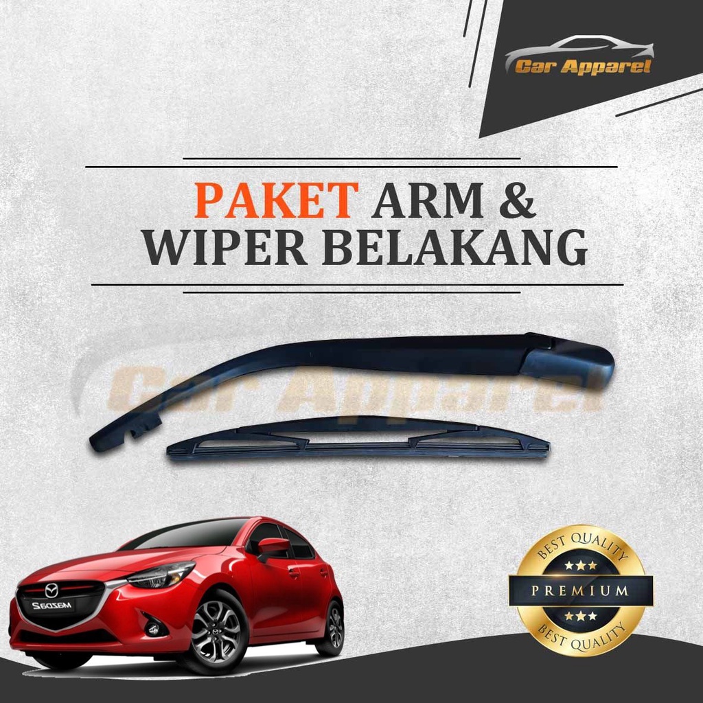 Bundling Gagang Wiper belakang MAZDA2 MAZDA 2 SKYACTIVE 2014 Arm wiper 1 Set