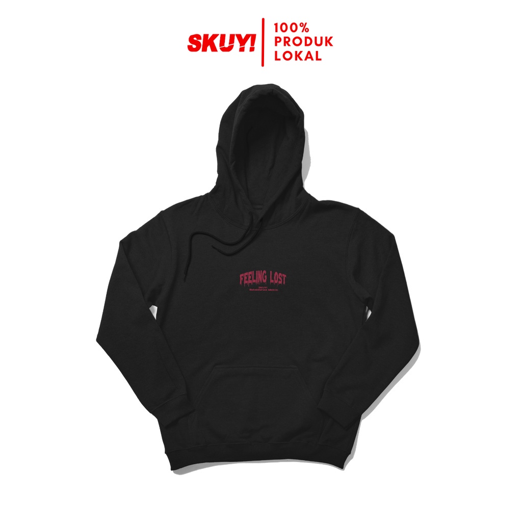 Hoodie Skuy Hitam | Article vol VIII