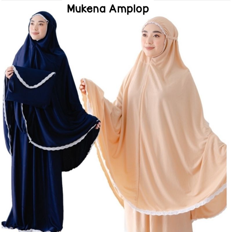 [Ready] Mukena Premium Paket Khadija Hampers Mukena Bahan Halus Ademm Kado Spesial Ulang Tahun Wisud