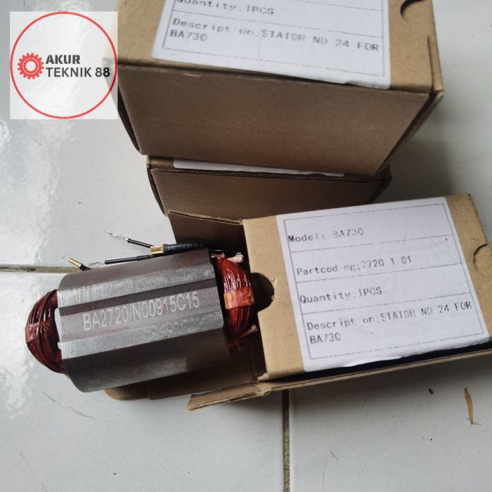 stator lilitan kumparan Gerinda DOLIZ BA 730 DOLIZ ASLI ORIGINAL