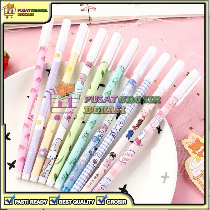 

[PGB] PULPEN PENA BALLPOINT KARAKTER GEL 0.5MM ALAT TULIS SEKOLAH KANTOR PEN TINTA