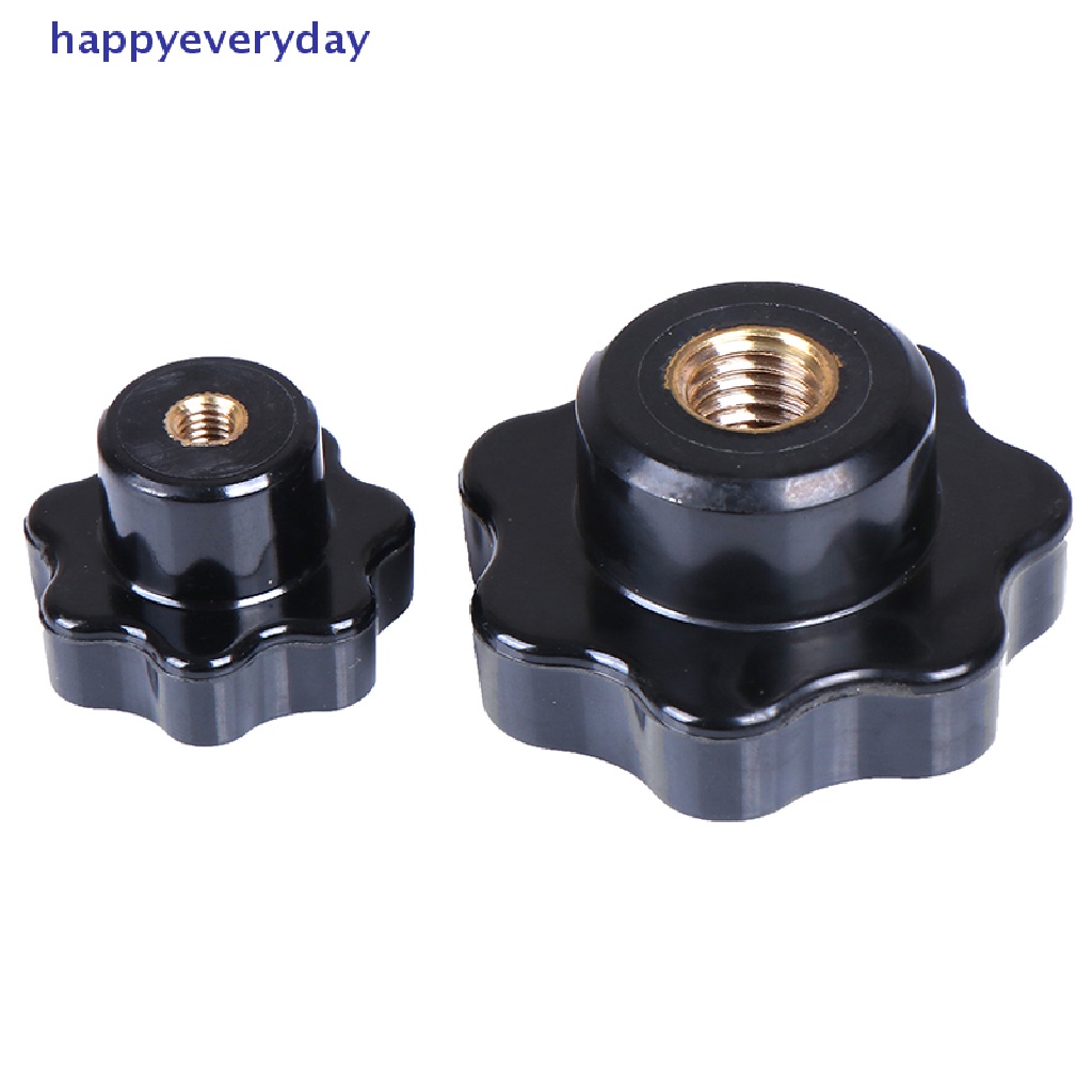 [happy] M5/m6/m8/m10/m12 Female Thread Seven Star Shaped Head Clamping Mur Knob [ID]