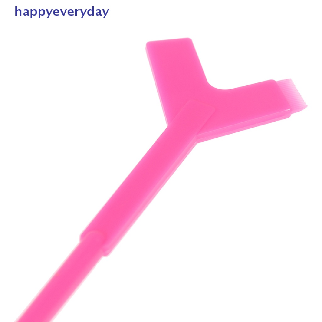 [happy] Eyelash Lifg Kit Aksesoris Silikon Perm Pads Bentuk Y Brush Perming Sticks [ID]