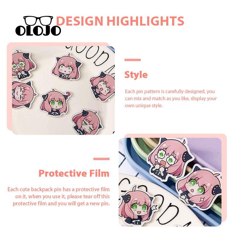 【COD】Anime Spy X Family Anya Jepit Rambut Anya Cosplay Hairclip Sweet Duckbill Clips Hiasan Kepala Wig Aksesoris Cos Props Hiasan Untuk Gadis