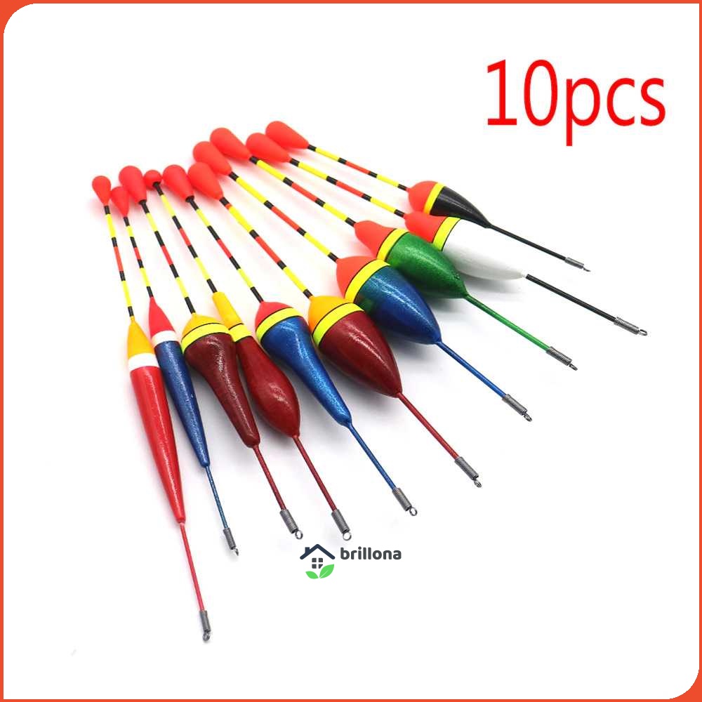 QingFeng Fishing Kumbul Umpan Pancing Fishing Floats Bait 10PCS - P016