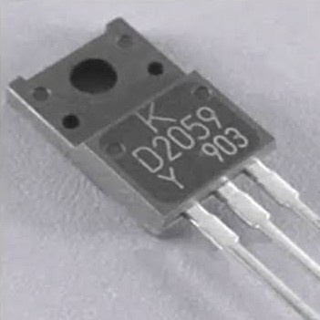 D2059 K KTD2059-Y D2059-Y 2SD2059 Transistor NPN 5A 100V To-220f 2059