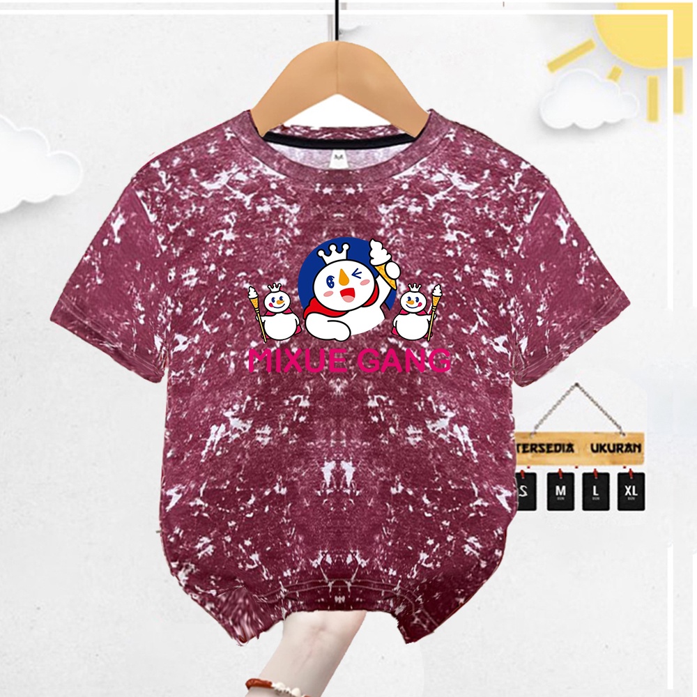 FF NEW KAOS ANAK LAKI DAN PEREMPUAN MOTIF BANGKOK STYLE GAMBAR MIXUE 4