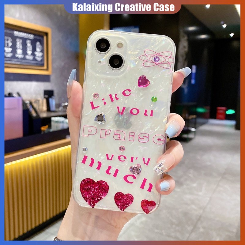 Casing Cangkang Bersinar Untuk Samsung S21 S22 S23 Plus Ultra Z Flip3 Z Flip4 Soft Case Dengan Motif Sapi Dan Soft Case Motif Love