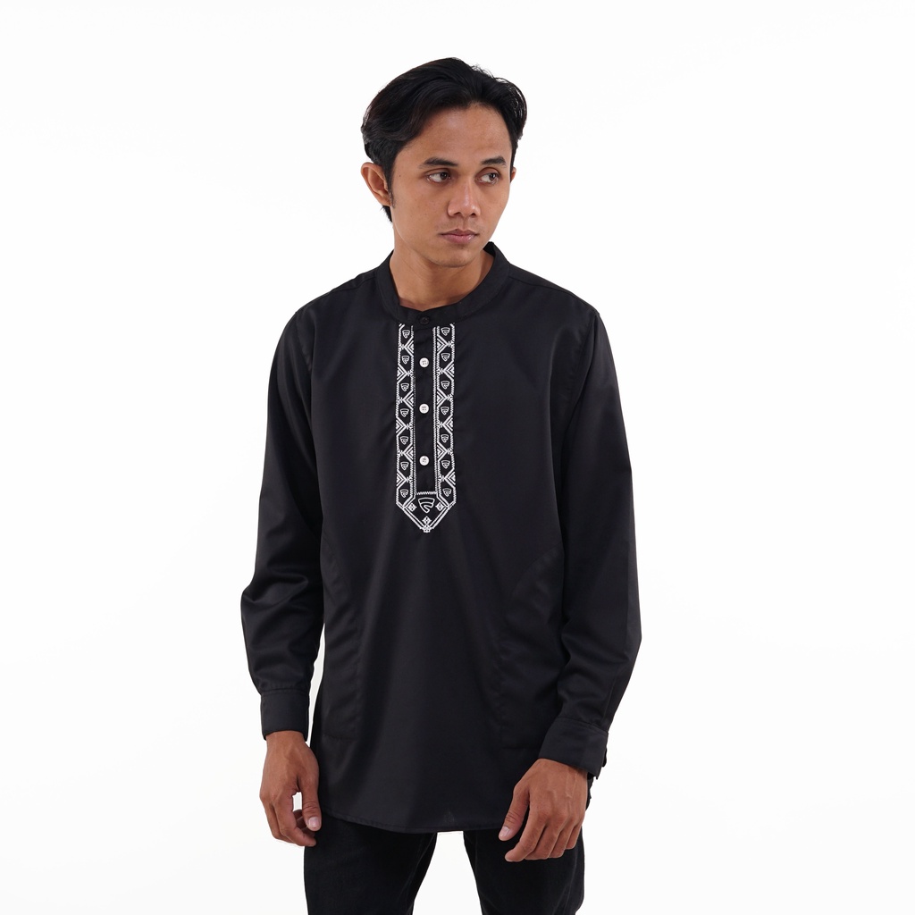 KEMEJA KOKO FRIDAY KILLER | HOLY LS BLACK