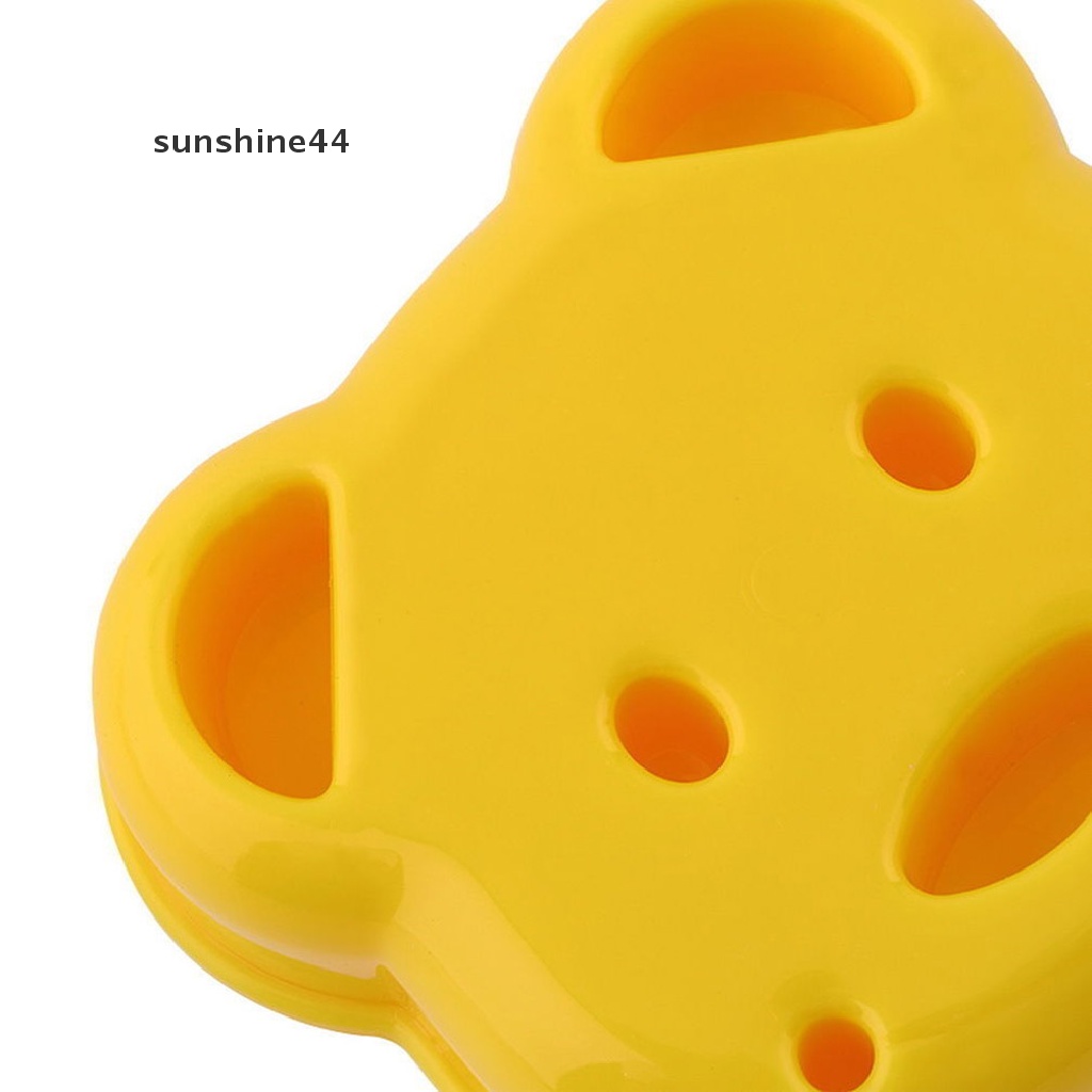 Sunshine Cute Animal Sandwich Mold Cutter Beruang Anjing Bentuk Dinosaurus Kue Roti Toast Maker ID