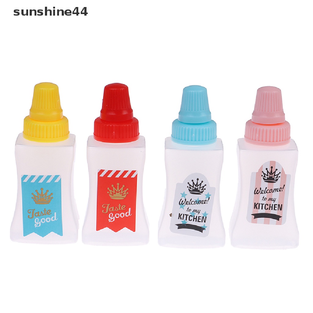 Sunshine Botol Bumbu Dapur Portable Mini Kecap Portable Salad Soy Sauce Bottle ID