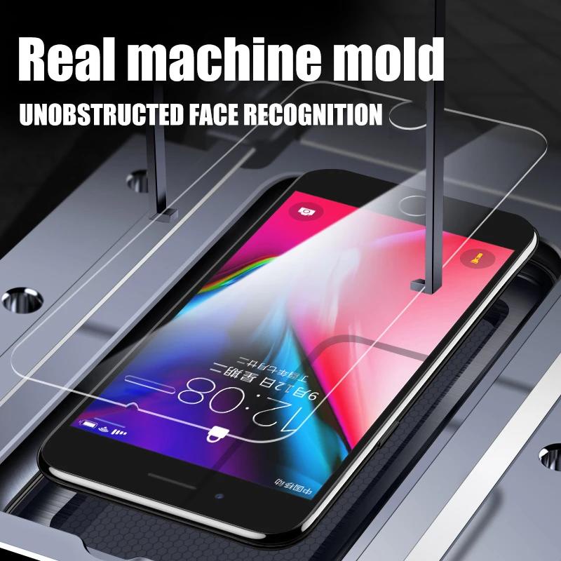 Kaca Depan+Belakang Untuk iPhone 11 Pro XS MAX X Xr7 8 Plus Pelindung Layar Tempere Glass Untuk Iphone5 5S SE 2020 2022 2016