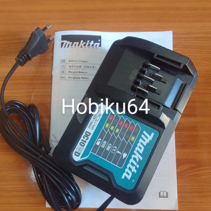 PROMO charger casan makita 12v bor cordless 12 v dan impact driver makita DC10WD ori HP333 DF333 TD1