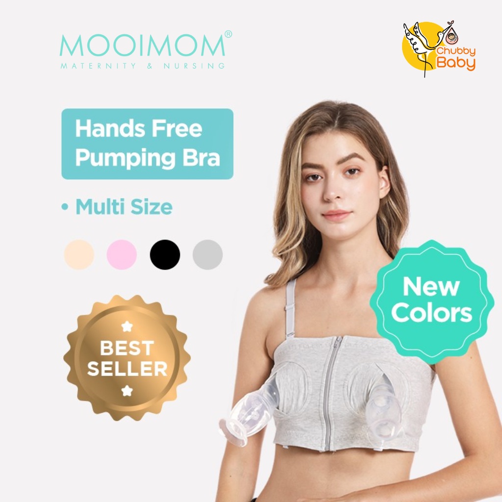 MOOIMOM Hands Free Pumping Bra Pompa ASI