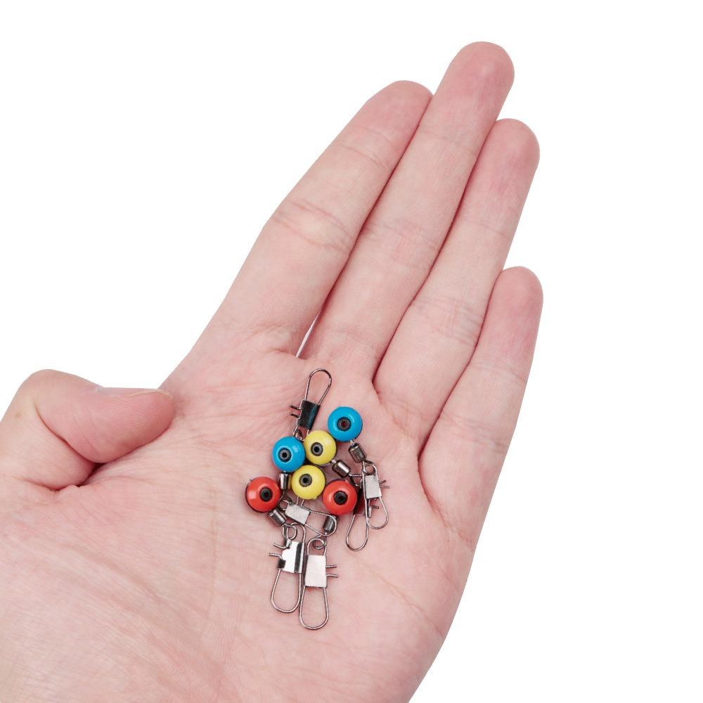 TOP Alat Pancing Tricolor Connector Space Beans Sea Perlengkapan Memancing Mengapung Konektor