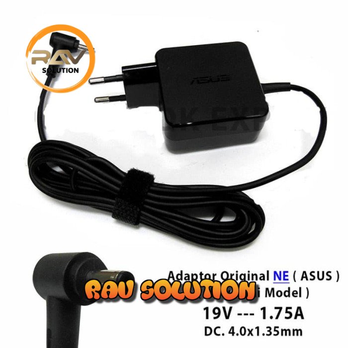 ORIGINAL Adaptor Adapter Charger Casan Asus New Mini Model 19V - 1.75A - RAV SOLUTION A