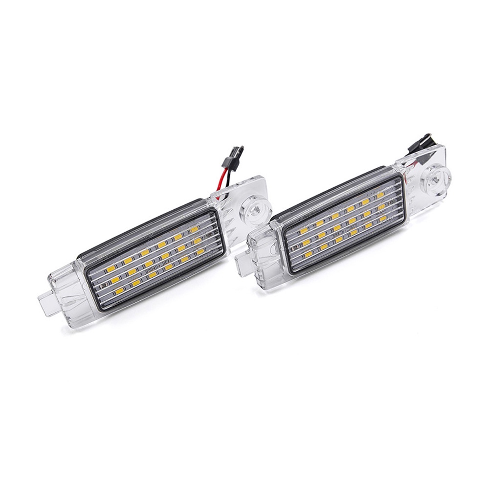 2x Untuk Toyota Harrier Hiace Highlander Kluger RAV4 Untuk Lexus RX300 Untuk Scion XB Putih LED Plat Lampu Plat Nomor Lampu