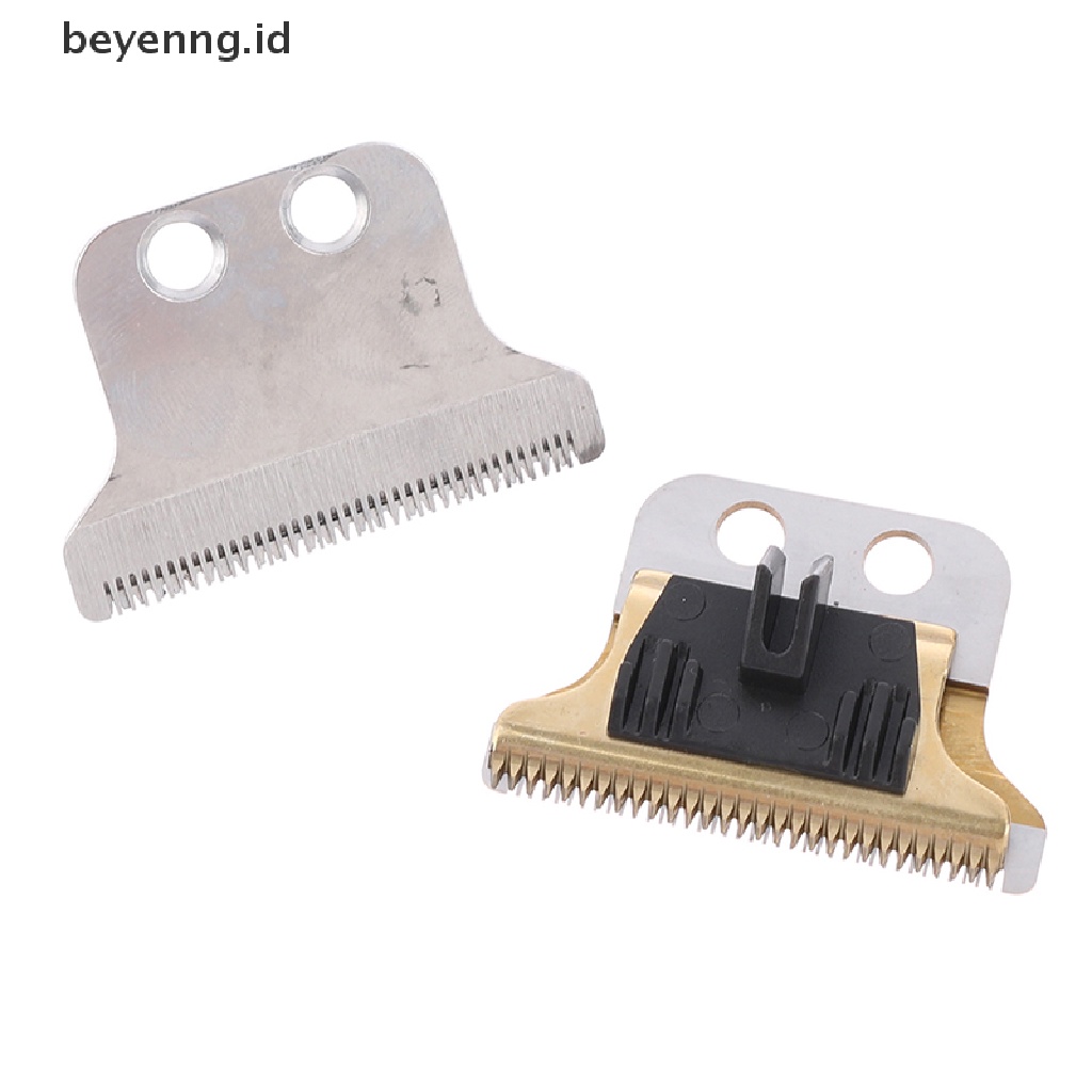 Beyen Metal T-Shaped Hair Clipper Blade T9 Pisau Trimmer Pengganti Clipper Head Kit ID