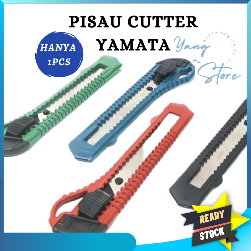 

YGS -F206- Pisau Cutter Yamata - Pisau Cutter Murah - ATK Kater