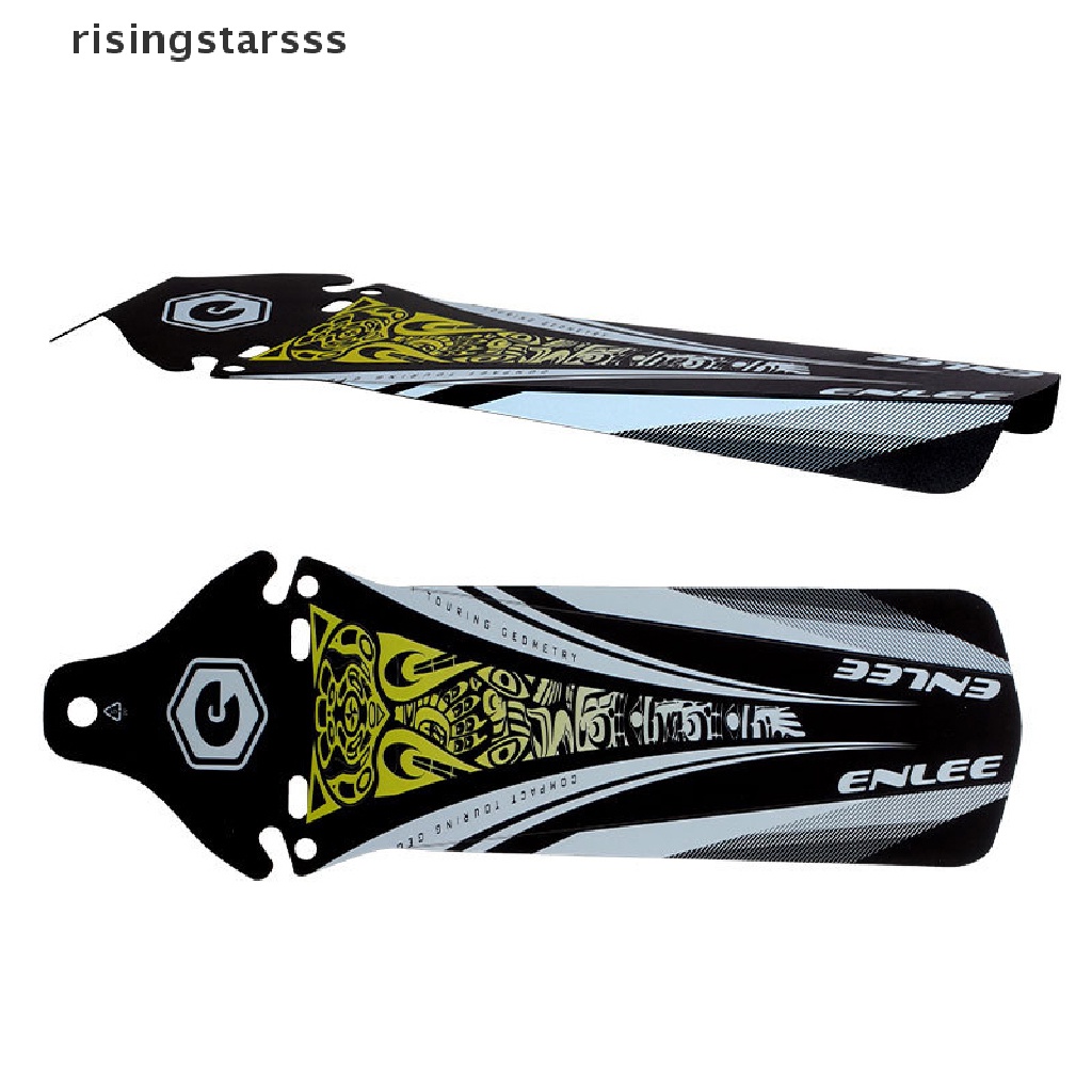 Rsid Span-new Sepeda Gunung Jalan Spakbor Bike Depan Belakang Mudguard Bersepeda Rainplate 26.5cm Jelly