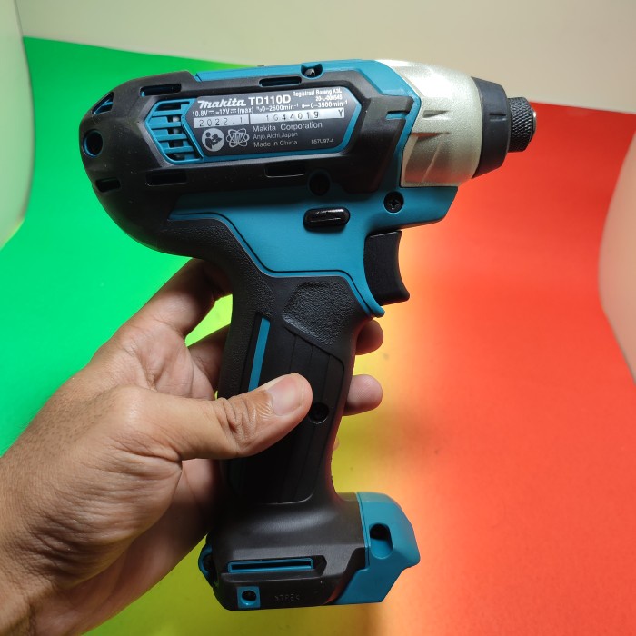 PROMO MAKITA IMPACT DRIVER 12v TD110 TD 110 DWYE Original unit only