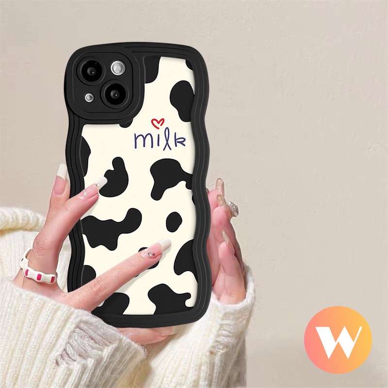 Case Motif Leopard Kompatibel Untuk iPhone 7Plus 11 Pro Max12 14 13 Pro Max X XS XR Max7 14 8 6 6s Plus SE 2020 Lembut Cinta Hati Smile Pasangan Soft Cover