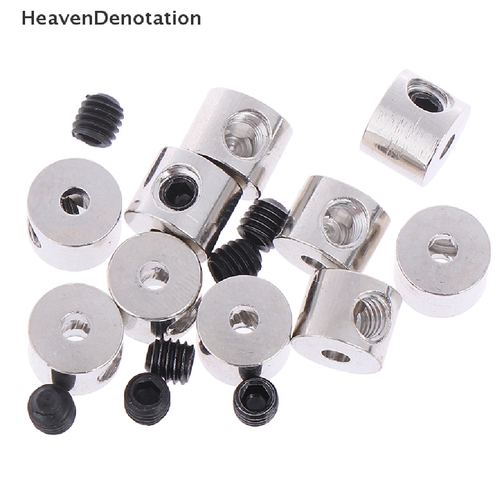 [HeavenDenotation] 10pcs Panjang 7mm Kuningan Pin keepers Locking Pin Backs Savers holder Allen Wrench HDV