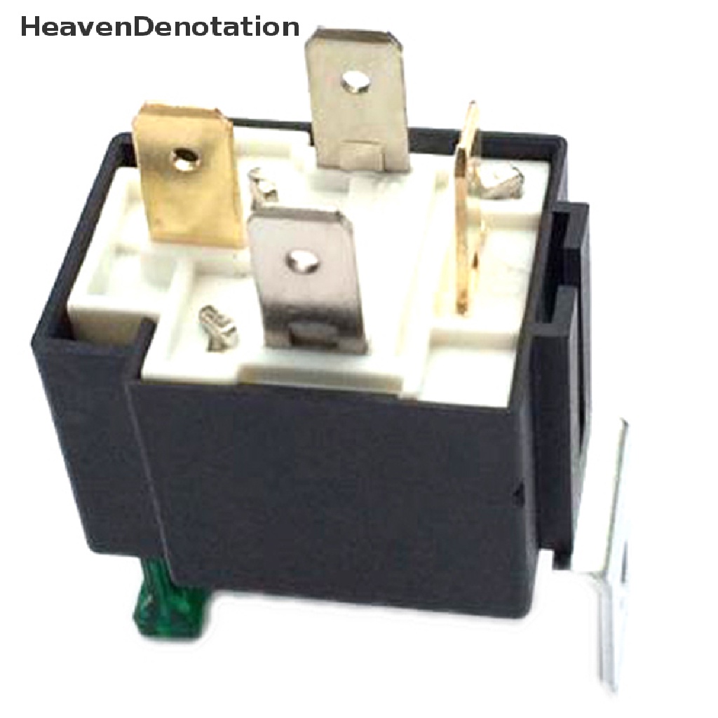 [HeavenDenotation] 12v 30A Mobil Auto Otomotif Heavy Duty Relay 4Pin Fuse Menyatu On/Off SPST HDV