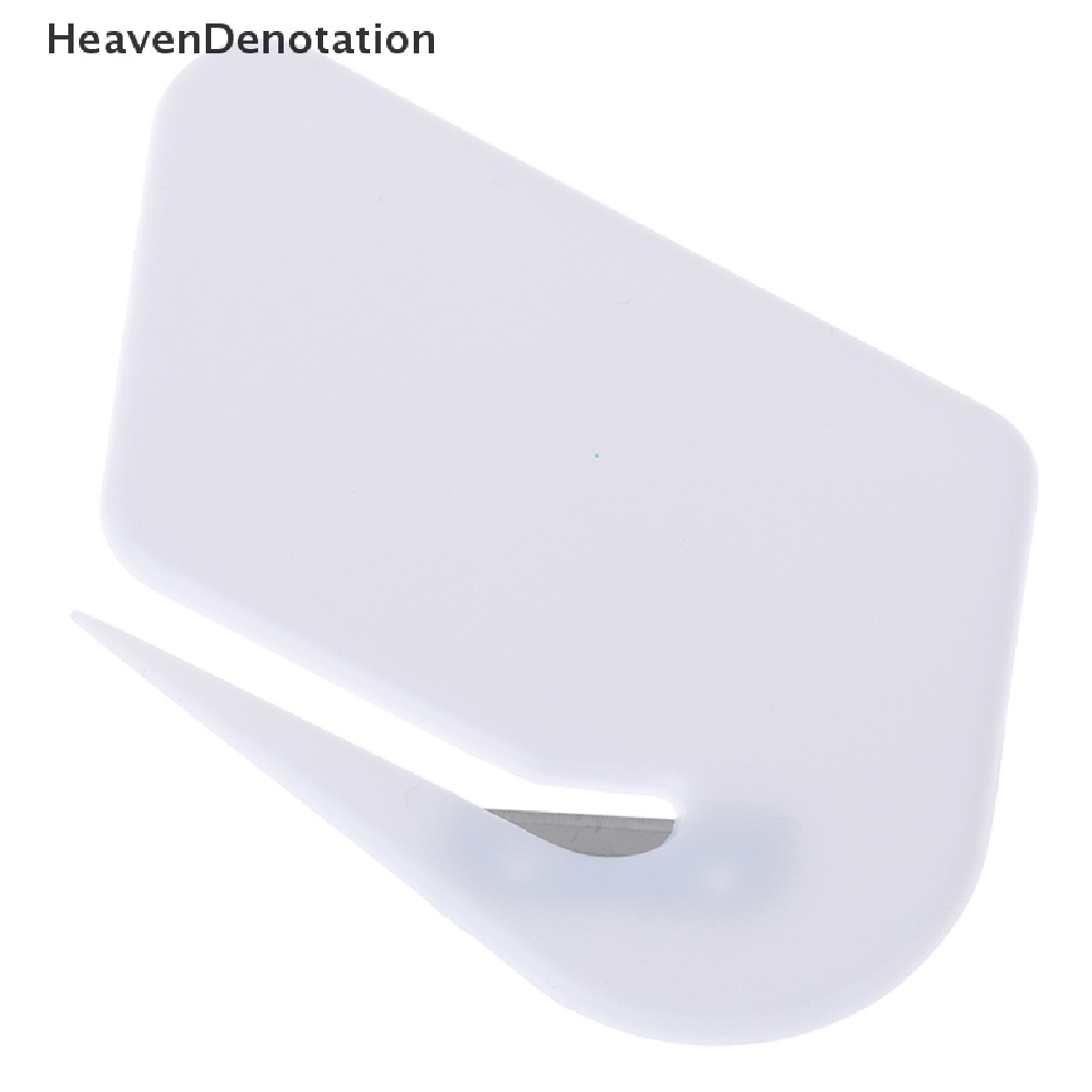 [HeavenDenotation] 1pc Alat Pembuka Amplop Surat Surat Mini Plastik Safety Paper Guarded Cutter HDV