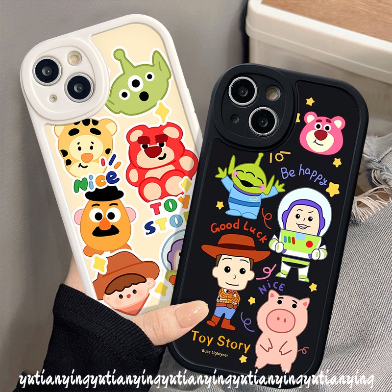 Casing Toy Story Kartun Vivo Y35 Y30 Y20 Y20s Y20i Y12i Y33s Y21s Y51 Y22 Y91 Y22s Y21A V23 Y31 V23E Y15A Y17 Y91C Y02 Y16 Y11 Y12 Y21 Y15 Y15s V25E V25 Manyo Lucu Soft Cover