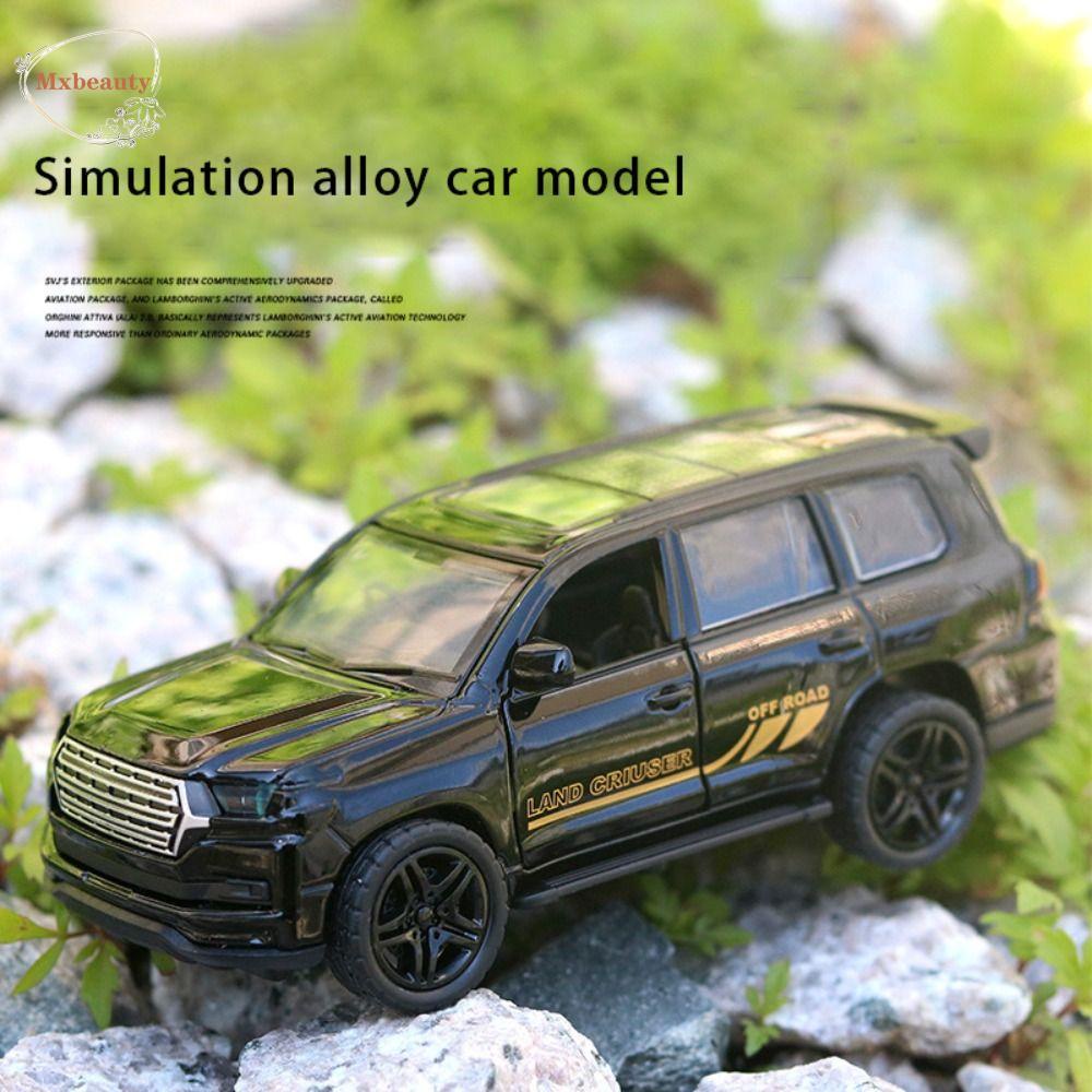 Mxbeauty Simulasi Paduan Off-road Kendaraan Hadiah Natal Indah Retro Mainan Edukasi Mainan Anak DIY Desktop Dekorasi Kue Dekorasi Model Mobil Mainan