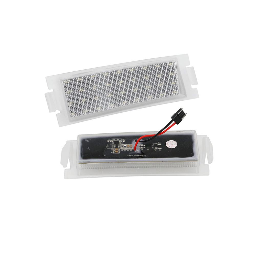 2pcs Lampu Plat Nomor Plat LED Putih Kecerahan Tinggi Lampu Untuk KIA Forte Koup 2009-2017