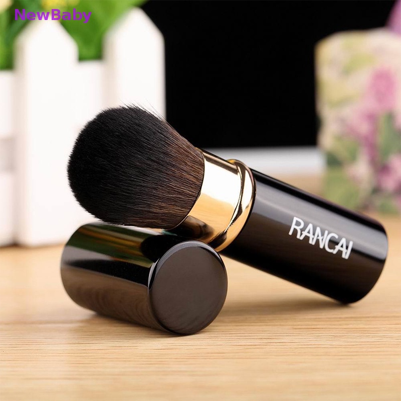 Newbaby 1pc Sikat Makeup Ditarik Foundation Blending Face Brush Alat Kosmetik ID
