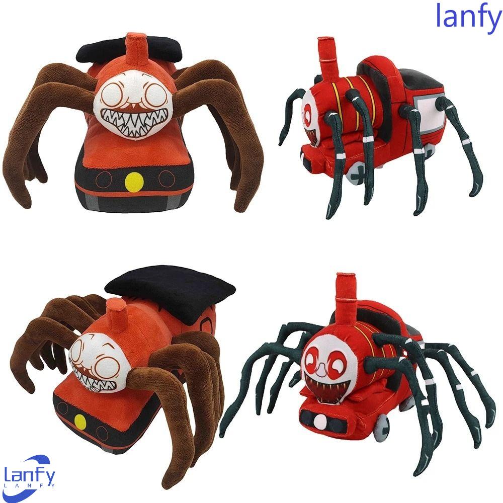 Lanfy Charles Mainan Mewah Hadiah Ulang Tahun Untuk Anak-Anak Spider Stuffed Cartoon Game Figure Anime Figure Kereta Plushie