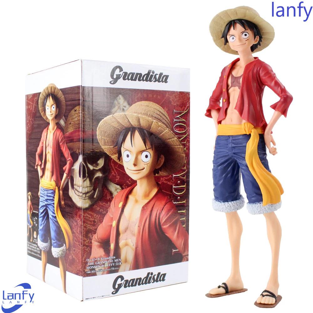 Lanfy Monkey D Luffy 27cm Figure Mainan Grandline Pria Monkey D