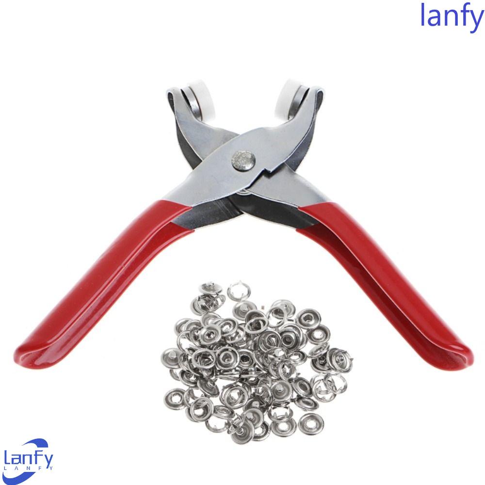 Lanfy Tang Lima Cabang Alat Penjepit Untuk Jahit Garmen Buckle Plier Clip Plier Fastener Button Alat Pasang Cincin Cabang Lima